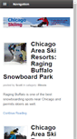 Mobile Screenshot of chicagoskiing.org